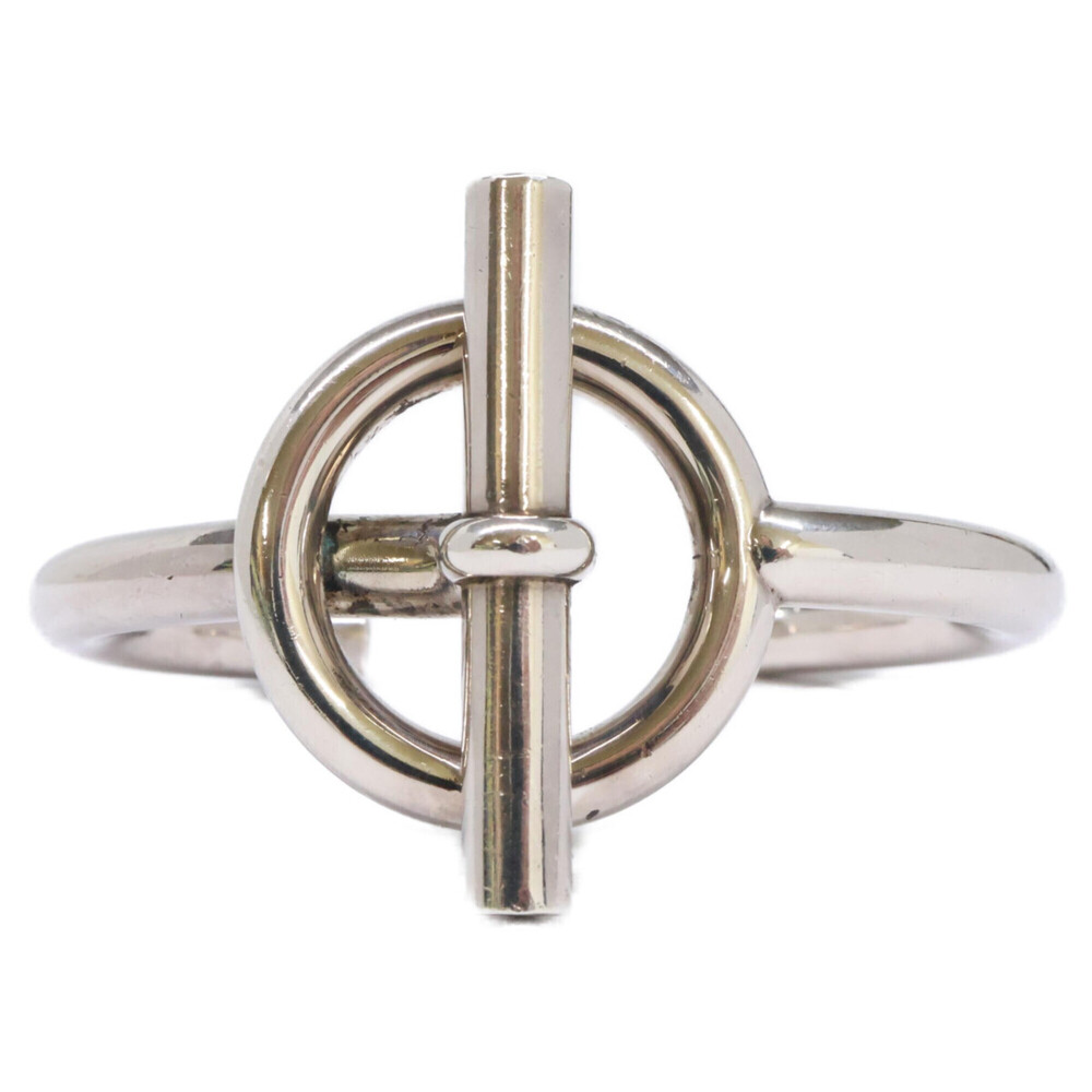 HERMES Hermes SV925 Echapp√© Vintage Bangle Silver Women's - Picture 2 of 8